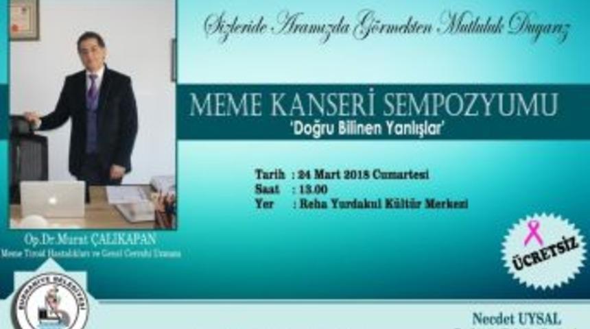 Burhaniye Meme Kanseri Konusunda Bilgilenecek