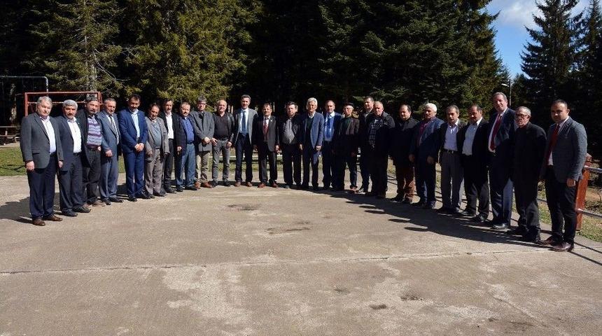 Başkan Kaya, Muhtarlarla Bir Araya Geldi