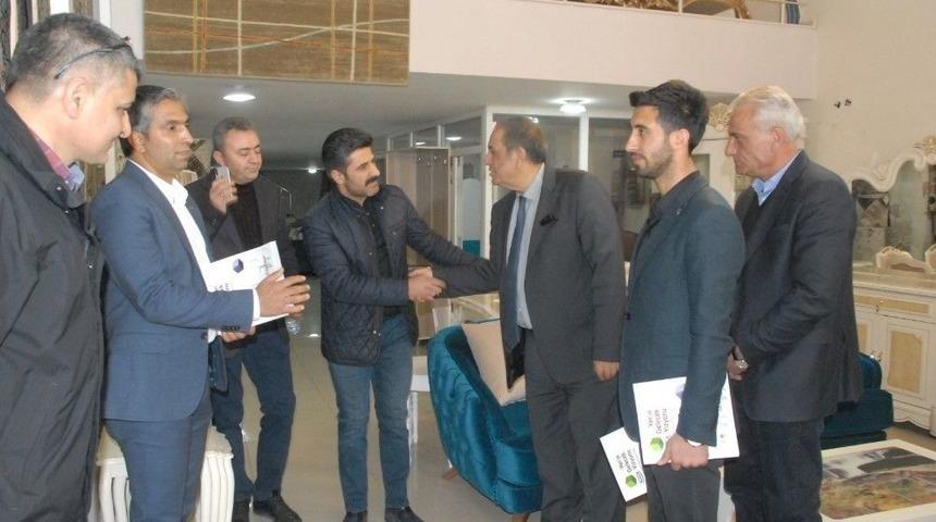 Vatso Adayı Kandaşoğlu&rsquo;ndan Esnaf Ziyareti