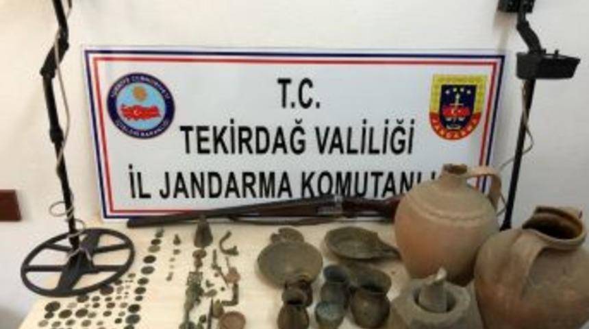 Tekirdağ&rsquo;da Tarihi Eser Operasyonu: 1 G&ouml;zaltı