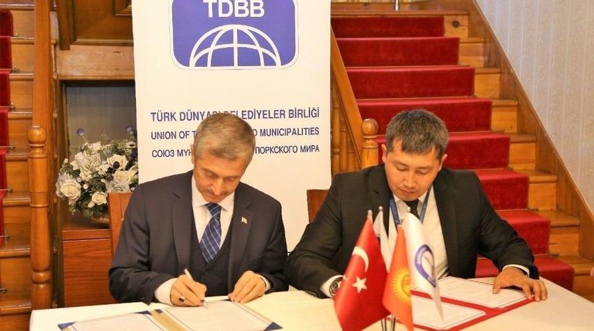 Şahinbey Ve Tokmok Belediyeleri Kardeş Oldu