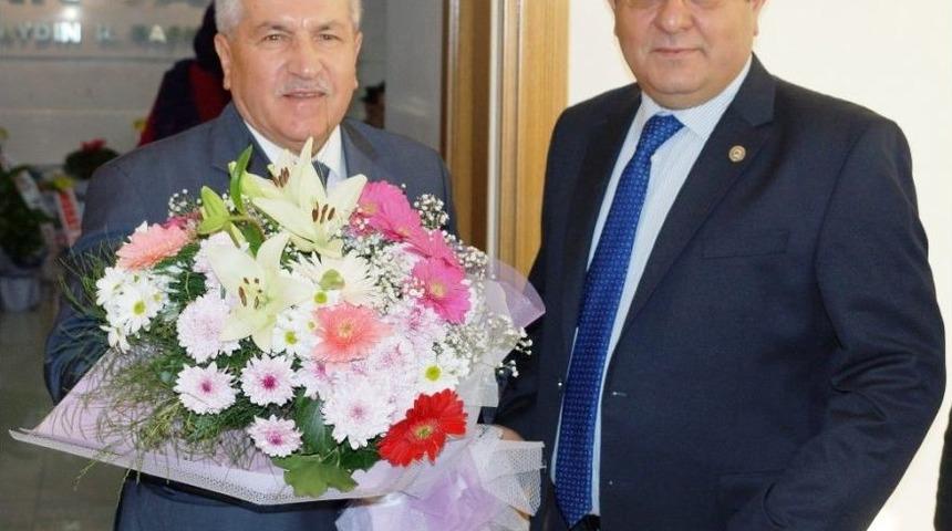 Ziraat Odası Başkanlarından Ak Parti İl Başkanı Ert&uuml;rk&rsquo;e Hayırlı Olsun Ziyareti