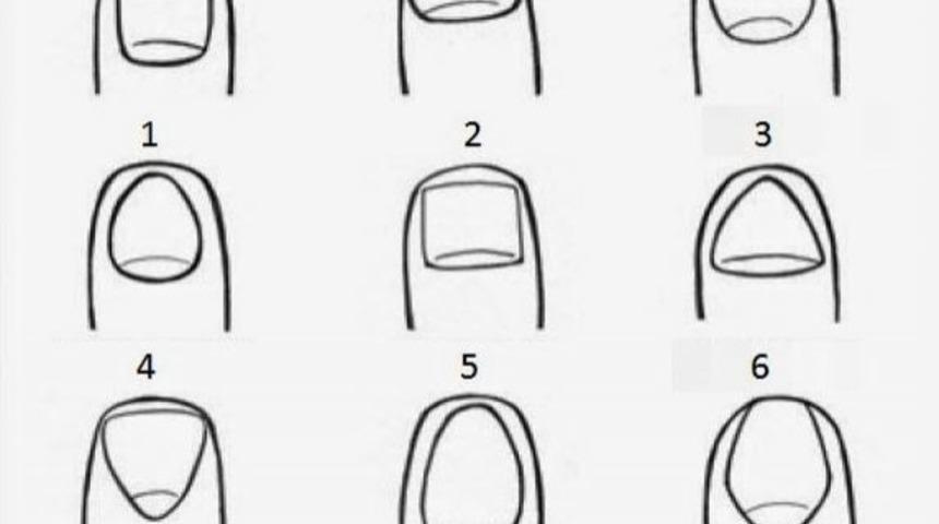 Tırnak Şeklinden Ger&ccedil;ek Bir Karakter Analizi Yapabilirsiniz