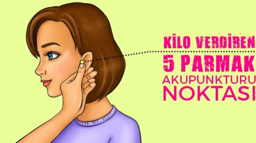 Kilo Verdiren 5 Parmak Akupunkturu Noktası