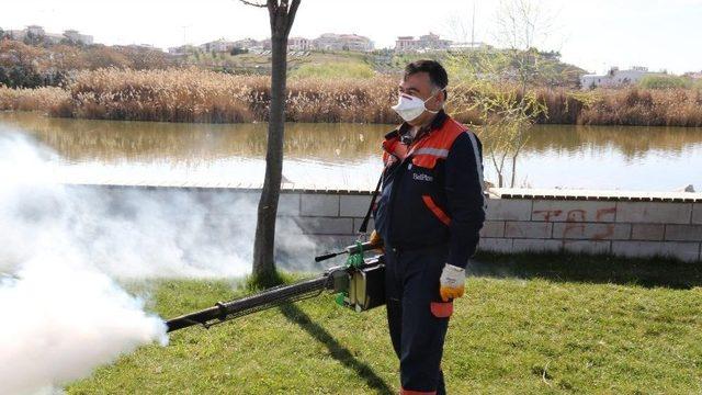 Gölbaşı Belediyesi İlaçlamalarını Sürdürüyor