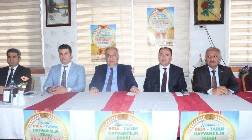 3. Adıyaman Gıda Tarım Ve Hayvancılık Fuarının Tanıtım Toplantısı Yapıldı