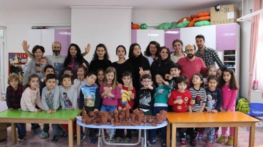 Samsun Myo, Anaokulu Öğrencilerine Sanatı Sevdirdi