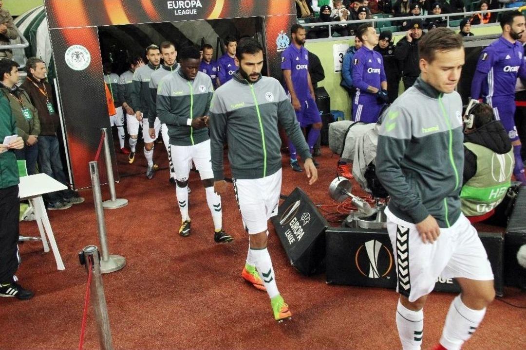 Uefa Avrupa Ligi: Atiker Konyaspor: - Marsilya: (ilk Yarı)
