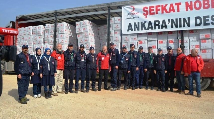 Kağıtsporlu İzci Liderlerinden Afrin’e Yardım Eli