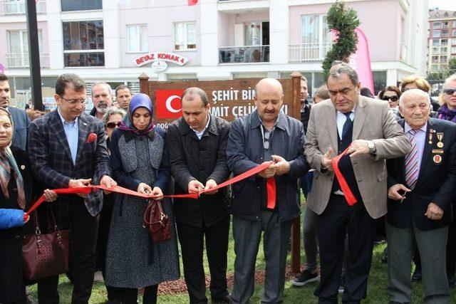 Şehit Binbaşı Ümit Çelik Parkı Beylikdüzü’nde Açıldı