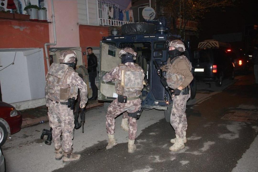 İstanbul&rsquo;da Narkotik Operasyonu