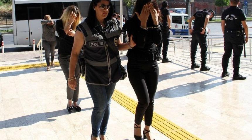 Alanya&rsquo;da 19 Su&ccedil; &Ouml;rg&uuml;t&uuml; Ş&uuml;phelisi Adliyeye Sevk Edildi