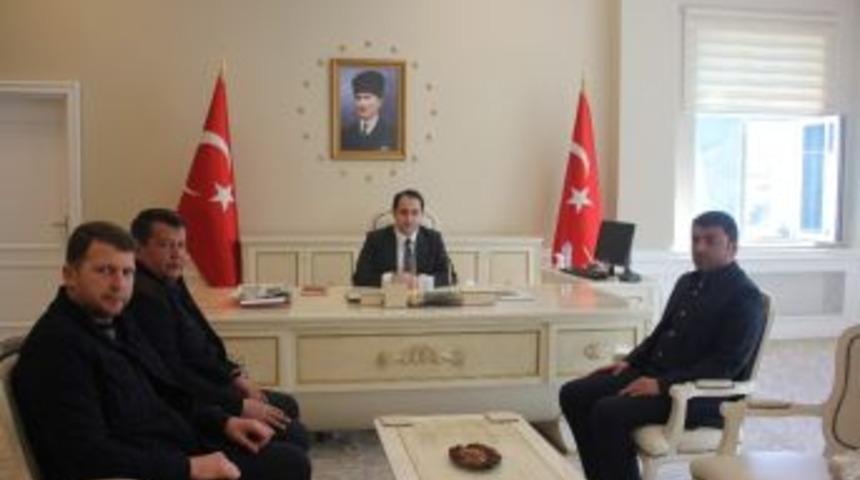 G&ouml;k, Kaymakam Zengice&rsquo;ye Esnafın Sıkıntılarını Anlattı