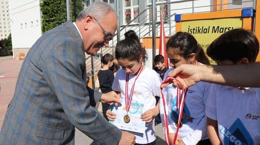 Tekden İlkokulu &Ouml;ğrencileri &lsquo;lego Ligine&rsquo; Damga Vurdu