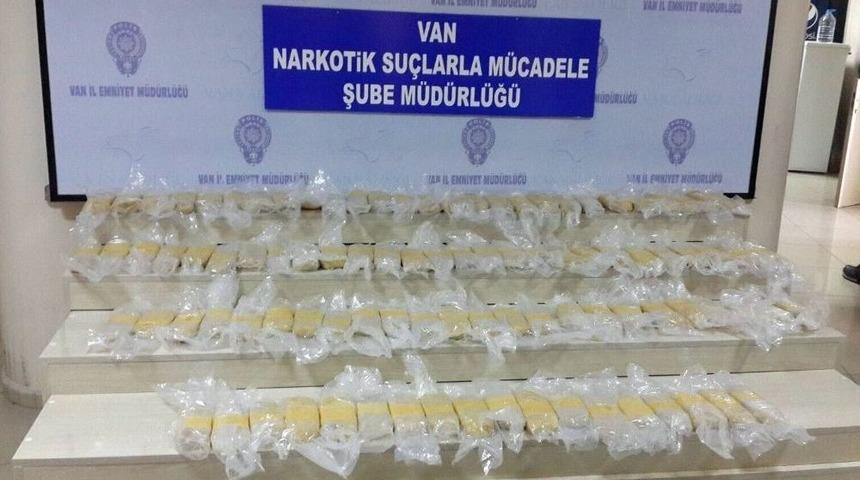 11 Ayda 4 Ton Eroin Ele Geçirildi