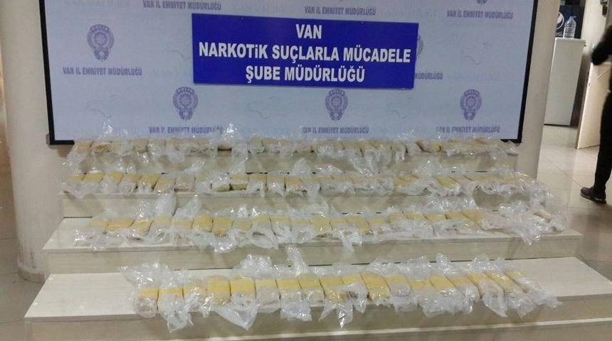 Van&rsquo;da 506 Kilo Eroin Ele Ge&ccedil;irildi