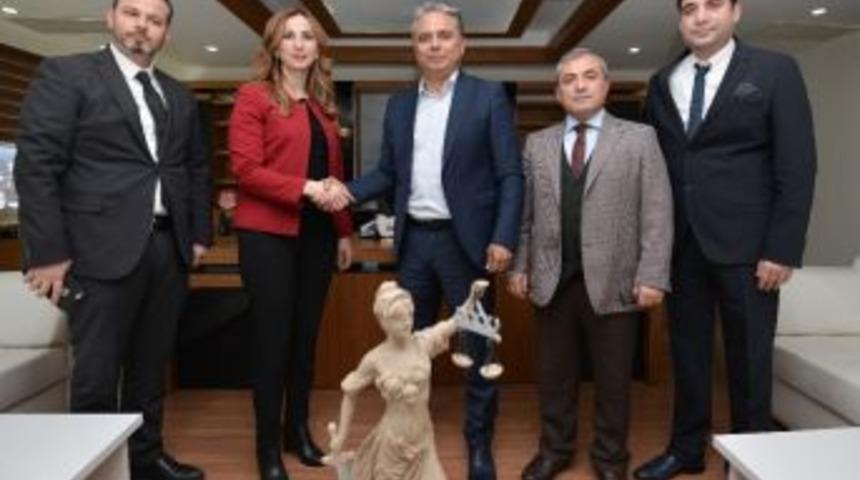 Başkan Uysal&rsquo;a Meslektaş Ziyareti