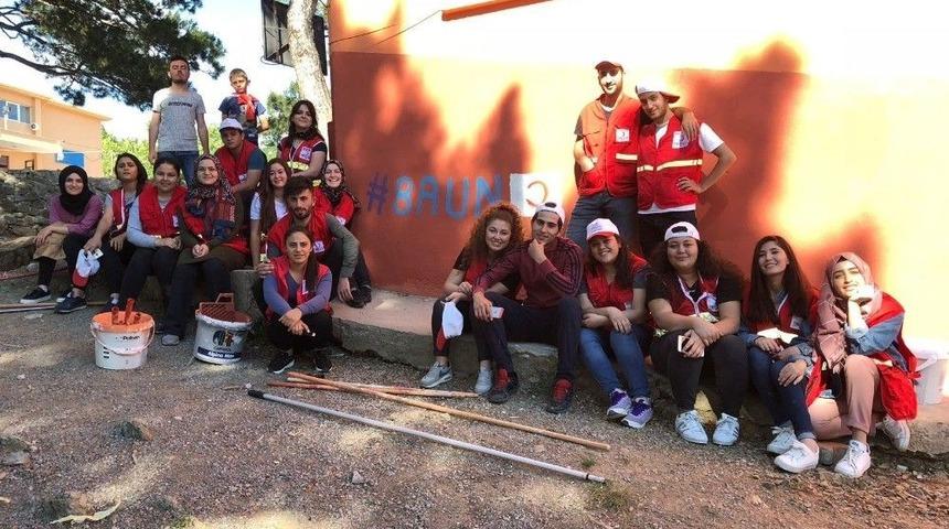 Gen&ccedil; Kızılay&rsquo;cılar İlkokulu Boyadılar