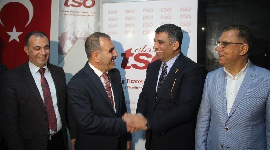 Milletvekili Erol&rsquo;dan Elazığ Tso Başkanı Alan&rsquo;a Ziyaret