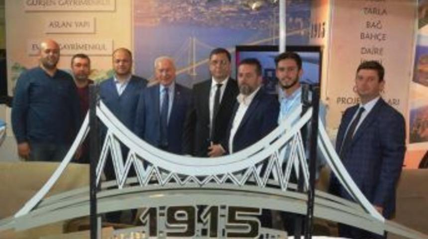 &Ccedil;anakkale 1915 K&ouml;pr&uuml;s&uuml;n&uuml;n Maketi İlgi G&ouml;r&uuml;yor