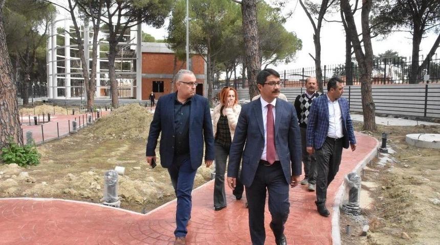 Başkan &Ccedil;elik Projeleri İnceledi