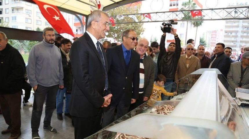 Mezitli&rsquo;ye Modern Balık Pazarı A&ccedil;ıldı