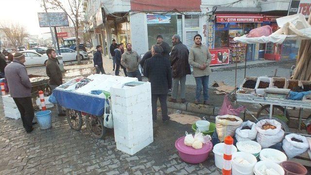 (özel Haber) Kara Kış Seyyar Satıcıları Vurdu 1