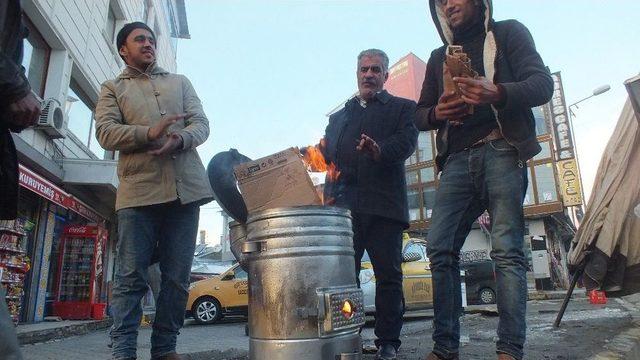 (özel Haber) Kara Kış Seyyar Satıcıları Vurdu 2