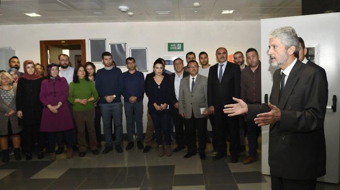 Başkan Tuna&rsquo;dan Personele Ziyaret