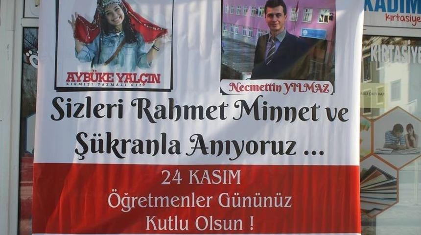 Şehit &Ouml;ğretmenler Ağrı&rsquo;da Unutulmadı