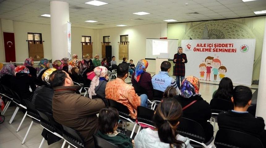 Kepez&rsquo;de &lsquo;aile İ&ccedil;i Şiddeti &Ouml;nleme&rsquo; Semineri