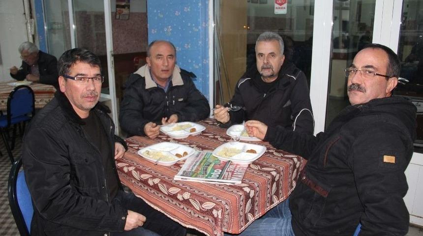 T&uuml;rk Eğitim-sen &Ccedil;an Temsilciliğinden Geleneksel Pilav