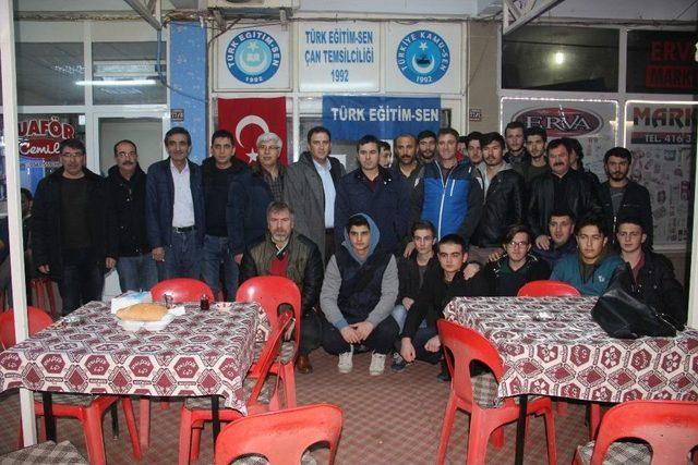 Türk Eğitim-sen Çan Temsilciliğinden Geleneksel Pilav