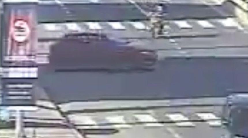 Fatsa&rsquo;daki Trafik Kazası G&uuml;venlik Kamarasında