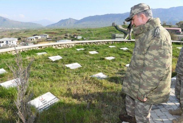 Genelkurmay Başkanı Akar Derecik, Şemdinli Ve Yüksekova’da İncelemede Bulundu