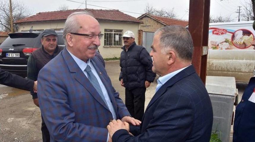 Başkan Albayrak&rsquo;tan Ergene, Kapaklı, Saray Ve Muratlı İl&ccedil;elerinde Vatandaşlarla Buluştu