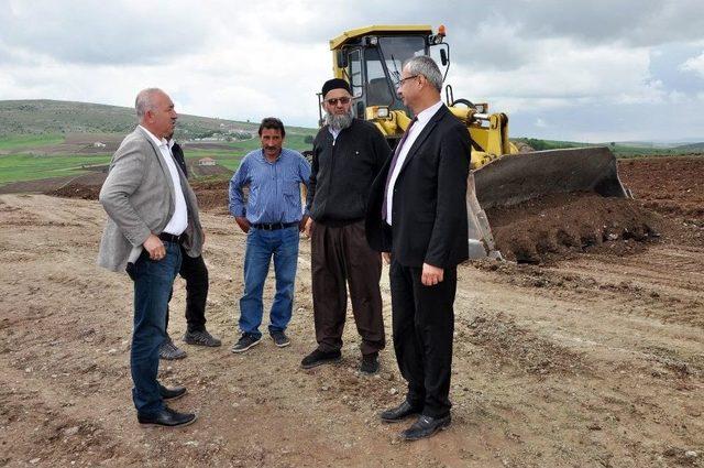 Sorgun’da Yol Yapım Çalışmaları