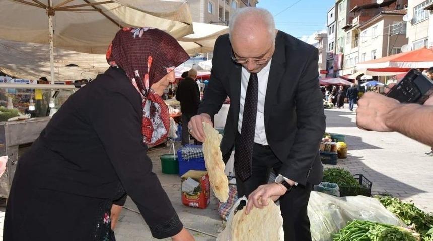 Tatlıoğlu 700 Yıllık Pazarı Gezdi