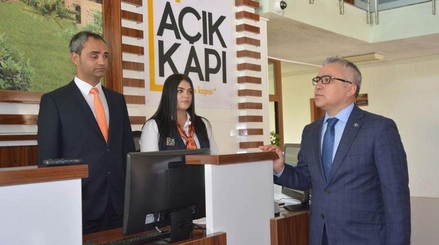 Niğde Valiliğinde A&ccedil;ık Kapı Projesi Hizmete Girdi