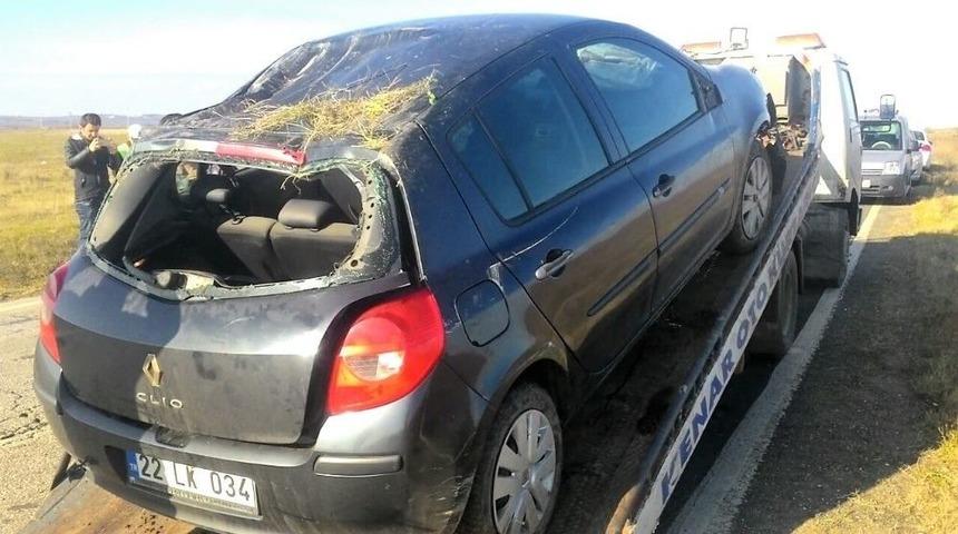 Tekirdağ&rsquo;da Trafik Kazası: 4 Yaralı