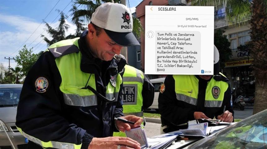 İ&ccedil;işleri Bakanlığı SMS'le uyardı