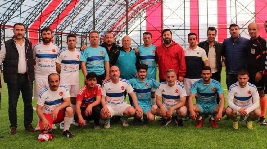 Şehit Binbaşı Mithat Dunca İ&ccedil;in Futbol Turnuvası Sona Erdi