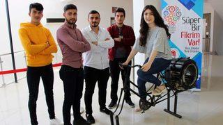 Bu Bisiklet Çamaşır Yıkıyor