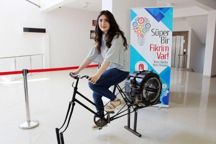 Bu Bisiklet Çamaşır Yıkıyor G1