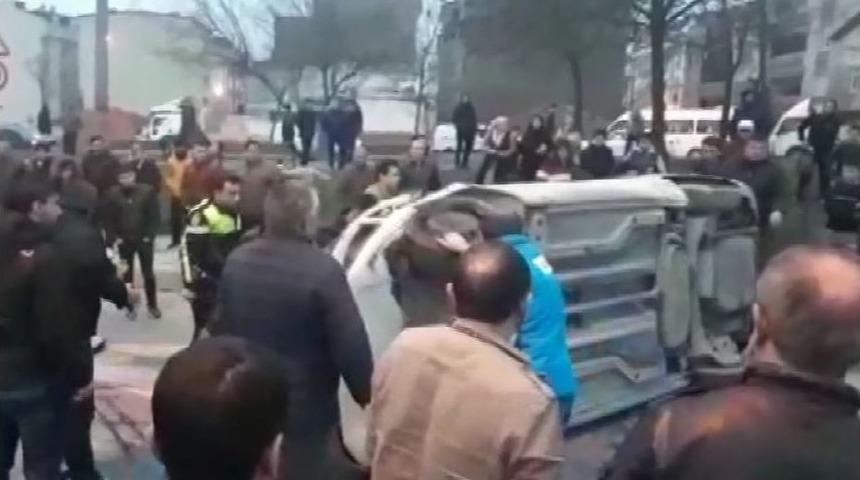 (&ouml;zel) Ters D&ouml;nen Aracı Elleriyle &Ccedil;evirdiler