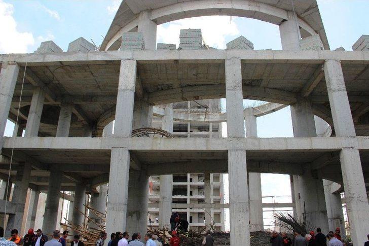 Çökmenin Meydana Geldiği Camide Enkaz Kaldırma Çalışmaları Başladı G5