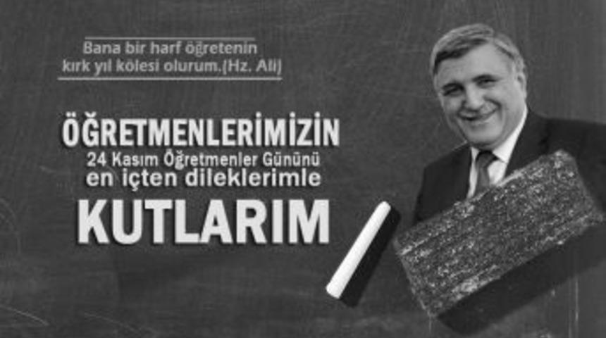 Rekt&ouml;r Taşaltın&rsquo;dan &Ouml;ğretmenler G&uuml;n&uuml; Mesajı