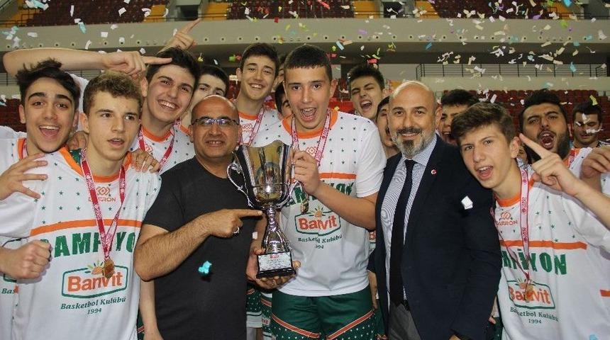 U16&rsquo;da Banvit Basketbol Şampiyon