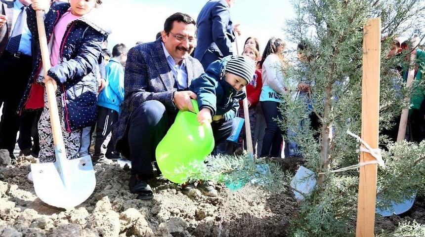 Nevruz’da 2 Bin 071 Fidan Toprakla Buluşturuldu