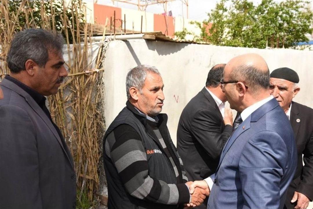 Vali Demirtaş, Muhtar Ve Vatandaşlarla Buluştu